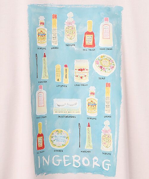 INGEBORG / インゲボルグ Tシャツ | コスメティックワンポイントpt.カットソー | 詳細3