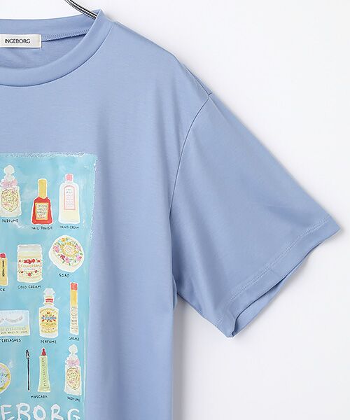 INGEBORG / インゲボルグ Tシャツ | コスメティックワンポイントpt.カットソー | 詳細5