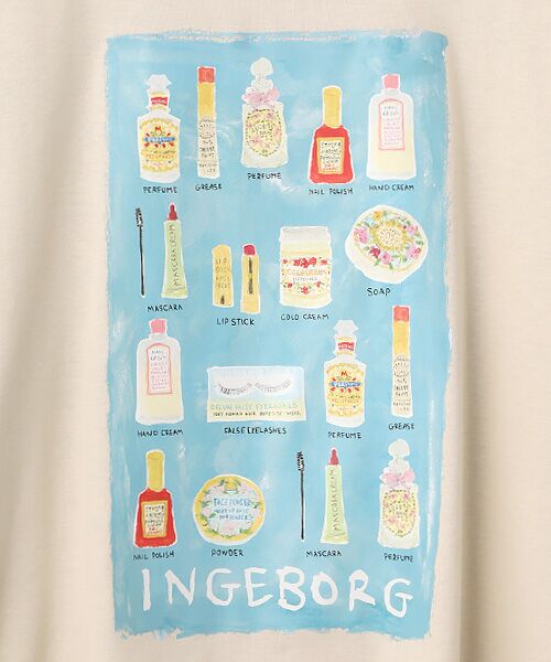 INGEBORG / インゲボルグ Tシャツ | コスメティックワンポイントpt.カットソー | 詳細8