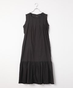 INGEBORG / インゲボルグ ロング・マキシ丈ワンピース | コットンローンAラインワンピース