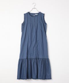 INGEBORG / インゲボルグ ロング・マキシ丈ワンピース | コットンローンAラインワンピース
