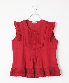 INGEBORG / インゲボルグ シャツ・ブラウス | コットンローンフリルブラウス