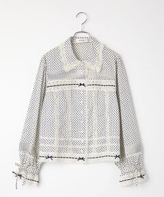 INGEBORG / インゲボルグ その他アウター | コットン水玉pt.ジャケット