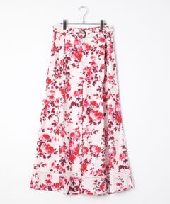 INGEBORG / インゲボルグ その他パンツ | サマーモノトーンフラワーpt.ワイドパンツ