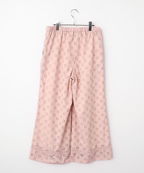 INGEBORG / インゲボルグ その他パンツ | 花柄レース刺繍ワイドパンツ | 詳細3
