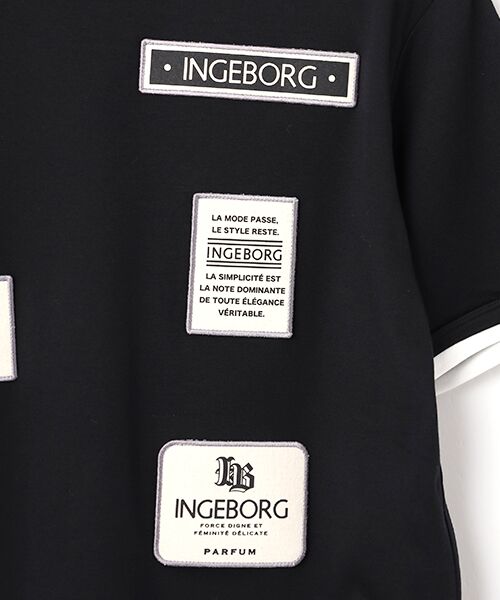 INGEBORG / インゲボルグ Tシャツ | INGEBORGワッペン付きTシャツ | 詳細1