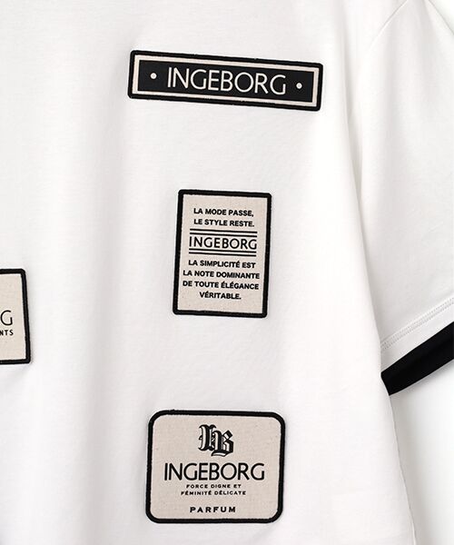 INGEBORG / インゲボルグ Tシャツ | INGEBORGワッペン付きTシャツ | 詳細2