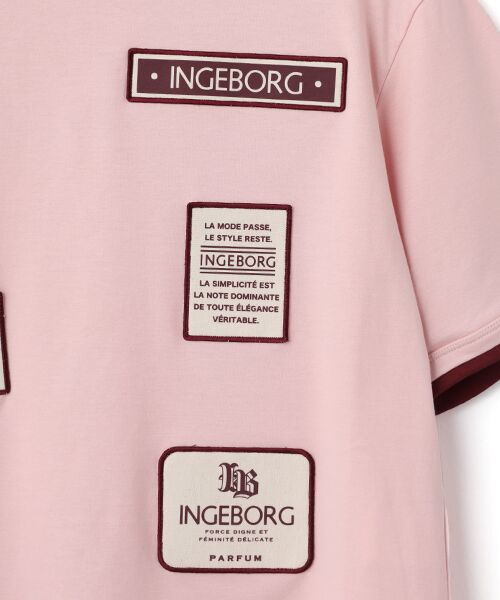 INGEBORG / インゲボルグ Tシャツ | INGEBORGワッペン付きTシャツ | 詳細3