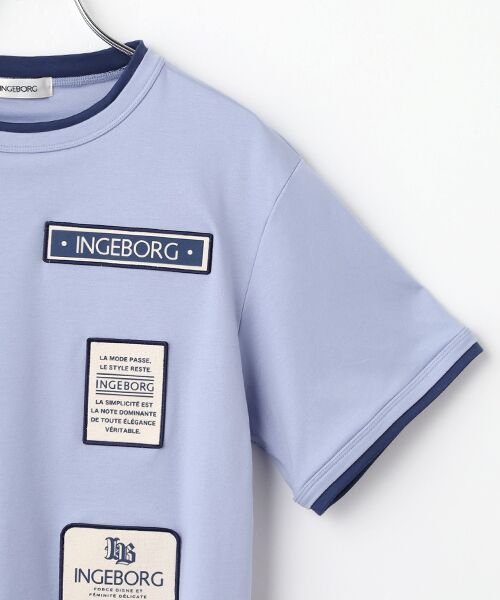 INGEBORG / インゲボルグ Tシャツ | INGEBORGワッペン付きTシャツ | 詳細5