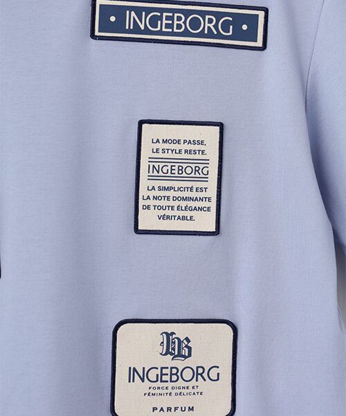 INGEBORG / インゲボルグ Tシャツ | INGEBORGワッペン付きTシャツ | 詳細7