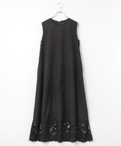 INGEBORG / インゲボルグ ロング・マキシ丈ワンピース | リリーレース コンビワンピース
