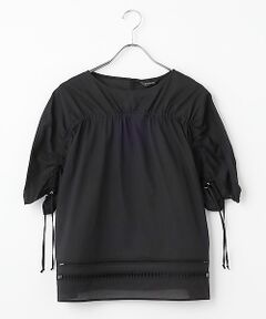 INGEBORG / インゲボルグ シャツ・ブラウス | コットンローン ギャザーブラウス