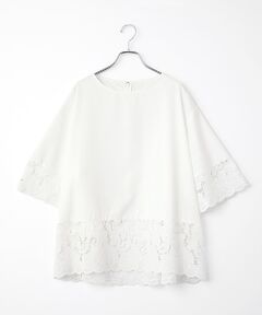 INGEBORG / インゲボルグ シャツ・ブラウス | リリーレース コンビブラウス