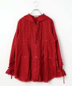 INGEBORG / インゲボルグ シャツ・ブラウス | コットンローン フード付きブラウス