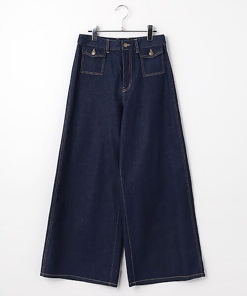 INGEBORG / インゲボルグ デニムパンツ | 9オンス デニムワイドパンツ（コン）