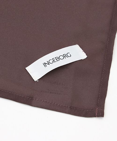 INGEBORG / インゲボルグ バンダナ・スカーフ | グラデーションチェック シフォンストール | 詳細3