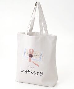 INGEBORG / インゲボルグ トートバッグ | レターワンポイントpt.トートバック