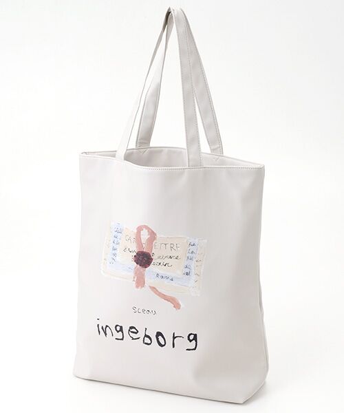 INGEBORG / インゲボルグ トートバッグ | レターワンポイントpt.トートバック（手紙）