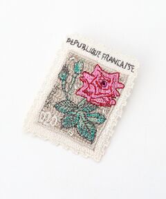 INGEBORG / インゲボルグ ブローチ・コサージュ | レター刺繍ブローチ