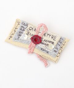 INGEBORG / インゲボルグ ブローチ・コサージュ | レター刺繍ブローチ