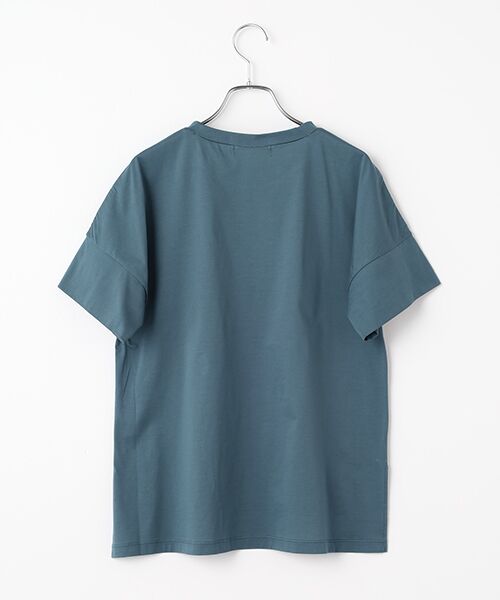 INGEBORG / インゲボルグ カットソー | レターワンポイントpt.Tシャツ | 詳細4