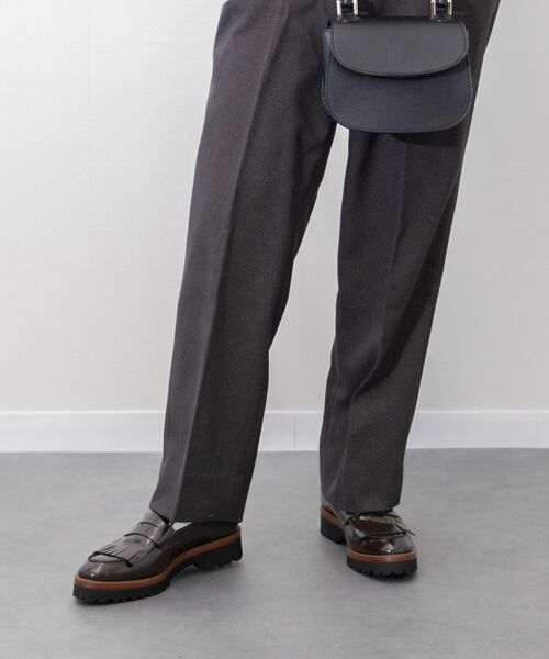 INTER-CHAUSSURES / インター ショシュール ビジネス・ドレスシューズ | 【FABIO RUSCONI】タンクソールキルト付きローファー | 詳細20