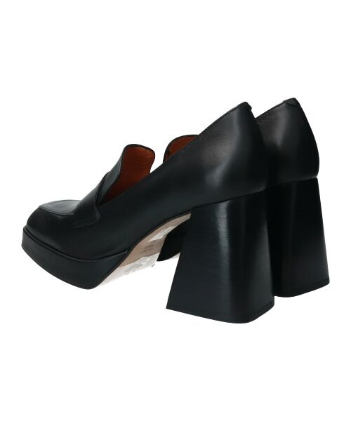 INTER-CHAUSSURES / インター ショシュール ビジネス・ドレスシューズ | 【ANGEL ALARCON】スクエアトウチャンキーヒールモカシューズ | 詳細4
