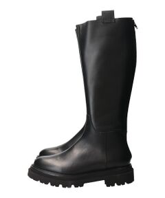 INTER-CHAUSSURES / インター ショシュール ブーツ（ロング丈） | 【PASCUCCI】タンクソールバックジップロングブーツ