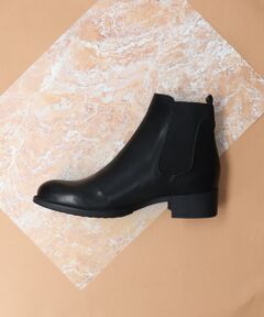 【INTER-CHAUSSURES】ラウンドトウベーシックサイドゴアブーツ