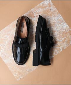 INTER-CHAUSSURES / インター ショシュール ビジネス・ドレスシューズ | 【INTER-CHAUSSURES】リボンキルトタンクソールシューズ
