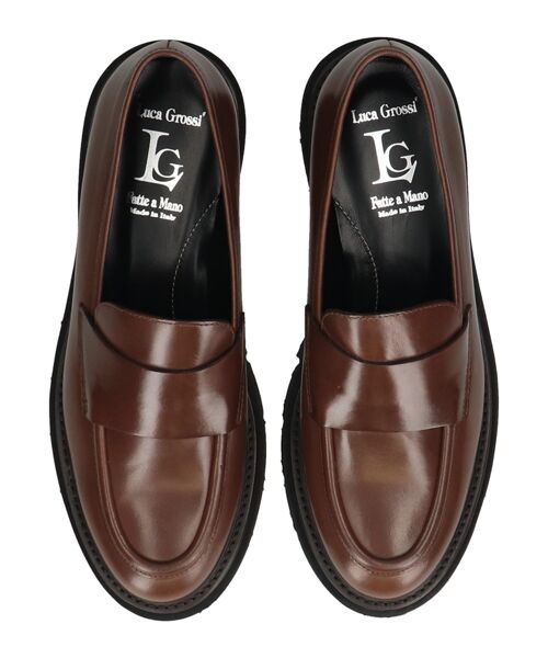 INTER-CHAUSSURES / インター ショシュール ビジネス・ドレスシューズ | 【LUCA GROSSI】タンクソールローファー | 詳細23