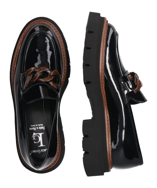 INTER-CHAUSSURES / インター ショシュール ビジネス・ドレスシューズ | 【LUCA GROSSI】ワントーンチェーンローファー | 詳細8