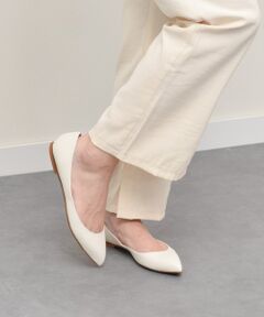 インターショシュールのフラットシューズ インターショシュール INTER-CHAUSSURES スクエアトウフラット