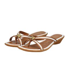 INTER-CHAUSSURES / インター ショシュール サンダル | 【ITALIAN SHOEMAKERS】シェルモチーフ トングサンダル