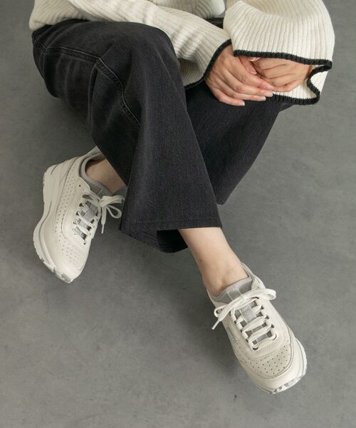 INTER-CHAUSSURES / インター ショシュール スニーカー | 【bussola】パンチングレザースニーカー | 詳細11