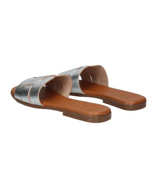 INTER-CHAUSSURES / インター ショシュール サンダル | 【Oh my Sandals】スクエアトウフラットレザーサンダル | 詳細27