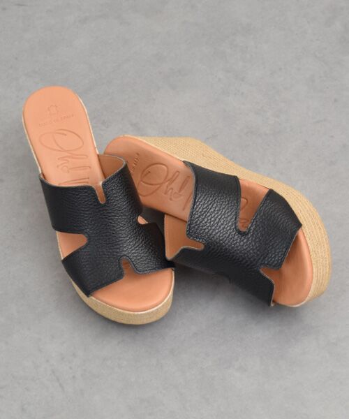 INTER-CHAUSSURES / インター ショシュール サンダル | 【Oh my Sandals】クッションインソール厚底ミュールサンダル | 詳細9