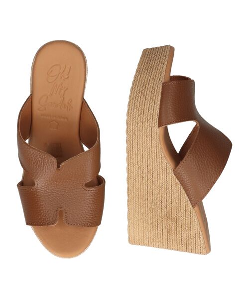 INTER-CHAUSSURES / インター ショシュール サンダル | 【Oh my Sandals】クッションインソール厚底ミュールサンダル | 詳細30