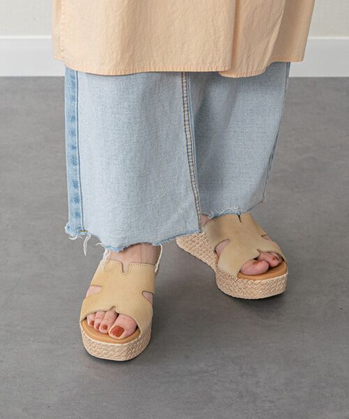 INTER-CHAUSSURES / インター ショシュール サンダル | 【Oh my Sandals】クッションインソールウェッジミュール | 詳細18