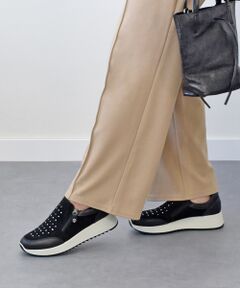 INTER-CHAUSSURES / インター ショシュール スニーカー | 【IMAC】サイドジップラインストーンスニーカー