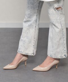 INTER-CHAUSSURES / インター ショシュール パンプス | 【FABIO RUSCONI】ポインテッドトウプレーンパンプス