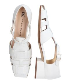 INTER-CHAUSSURES / インター ショシュール パンプス | 【FABIO RUSCONI】スクエアトウグルカサンダル