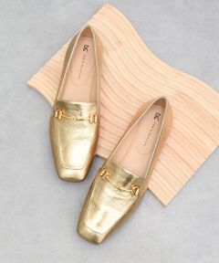 INTER-CHAUSSURES / インター ショシュール ビジネス・ドレスシューズ | 【FABIO RUSCONI】スクエアトウサケットビットローファー