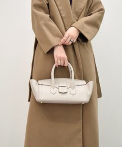 INTER-CHAUSSURES / インター ショシュール ハンドバッグ | 【CHRISTIAN VILLA】レザーワイドハンドバッグ