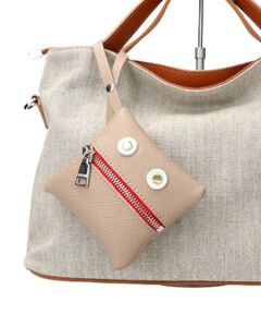 INTER-CHAUSSURES / インター ショシュール ポーチ | 【RIPANI】レザーチャームポーチ