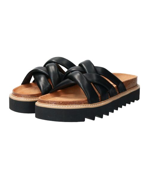 INTER-CHAUSSURES / インター ショシュール サンダル | 【TAMARIS】チューブストラップフットベッドサンダル | 詳細2