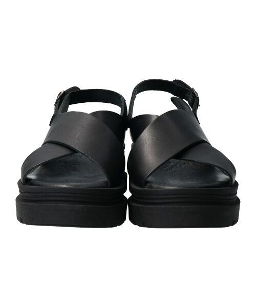 INTER-CHAUSSURES / インター ショシュール サンダル | 【TAMARIS】ボリュームソールクロスベルトサンダル | 詳細1