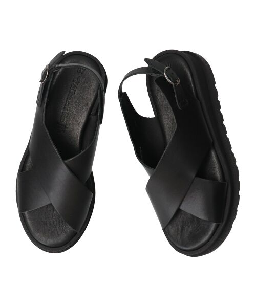 INTER-CHAUSSURES / インター ショシュール サンダル | 【TAMARIS】ボリュームソールクロスベルトサンダル | 詳細7