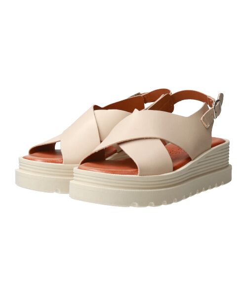 INTER-CHAUSSURES / インター ショシュール サンダル | 【TAMARIS】ボリュームソールクロスベルトサンダル | 詳細9