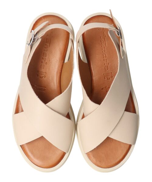 INTER-CHAUSSURES / インター ショシュール サンダル | 【TAMARIS】ボリュームソールクロスベルトサンダル | 詳細13